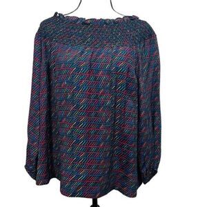 plenty by TRACY REESE Off-the-Shoulder Chemise Blouse top size small